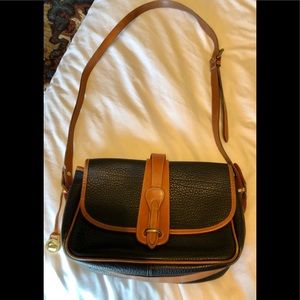 Vintage leather Dooney & Bourke shoulder bag